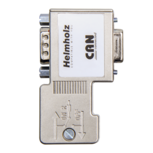 CAN-Bus Connector 90° with additional connection jack